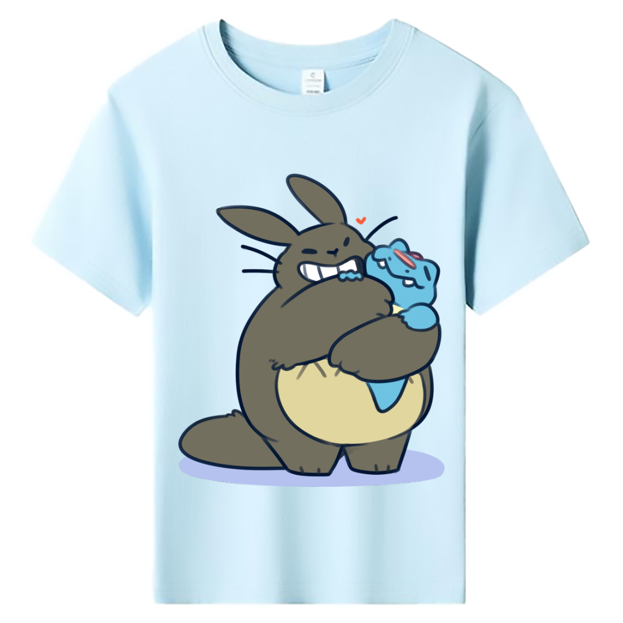 （画像用） となりのトトロ 草壁メイ 草壁サツキ My Neighbor Totoro Satsuki Kusakabe Mei Kusakabe 綿100％キッズTシャツ（フロントプリント）